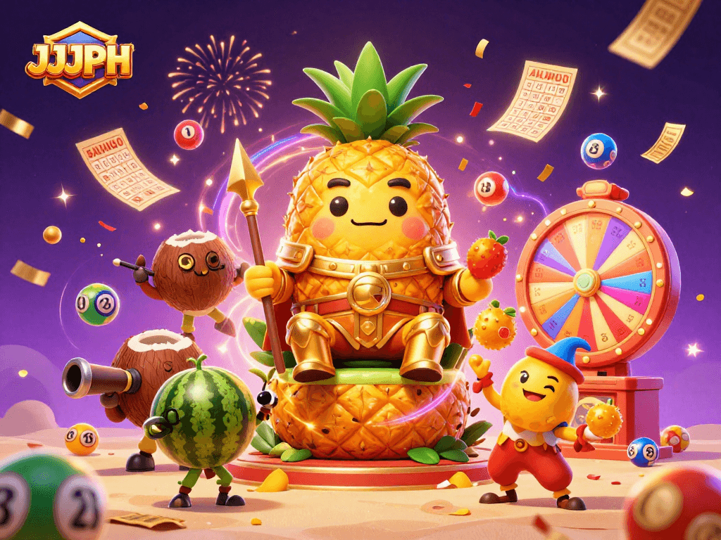 Magkaroon ng panalo sa JJJPH gamit ang masayang mga bingo at lottery balls sa isang beach casino