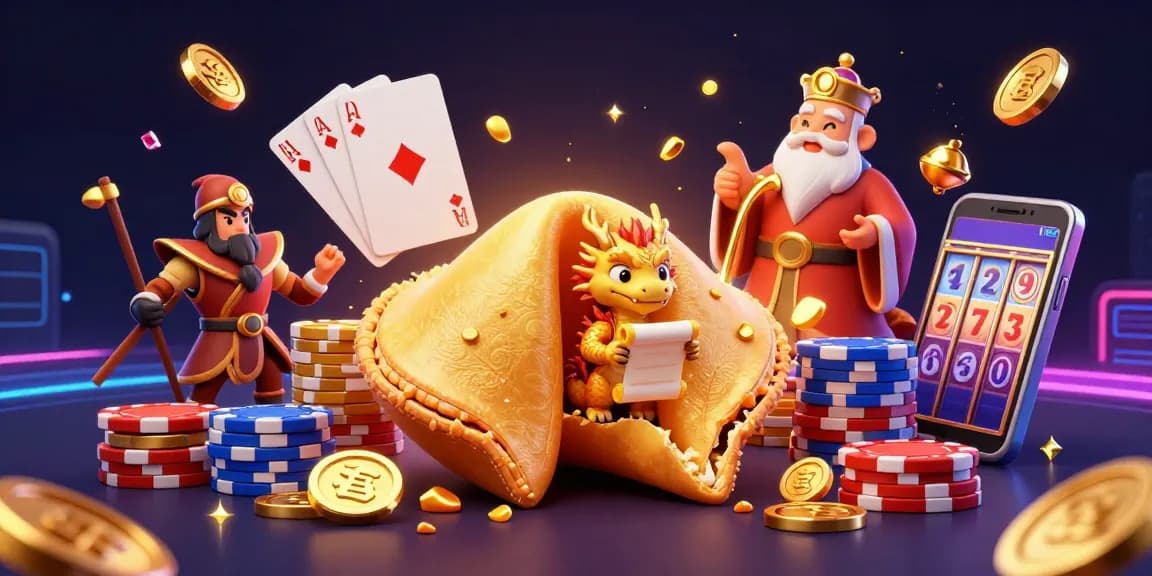 Experience the Incaspin bonus with a festive 3D casino illustration showcasing vibrant gaming elements.