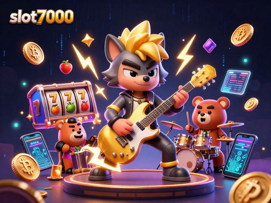 Mainkan slot7000 dengan menggoda elemen slot dan karakter ceria yang menghibur pemain.