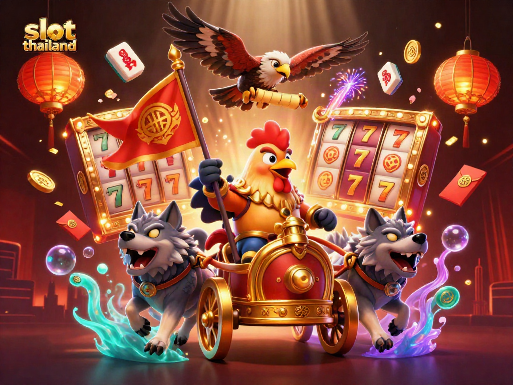 Experience thrilling slot thailand gameplay with vibrant slots and rich casino elements in a magical scene