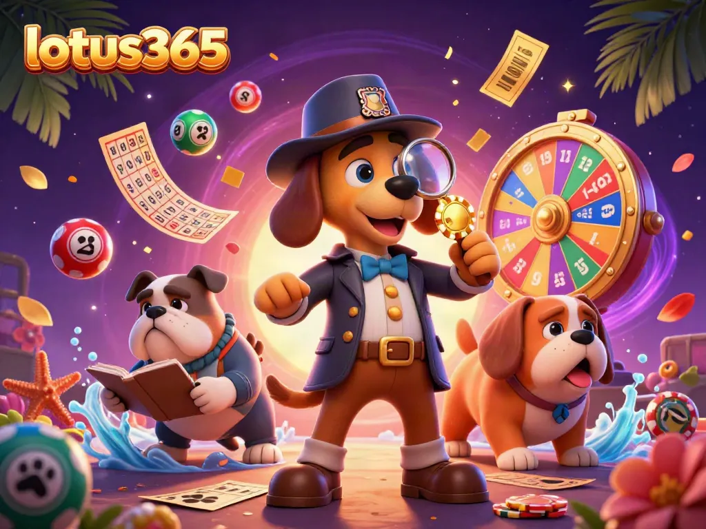 Experience thrilling betting adventures with lotus365 in this dynamic casino-themed illustration.