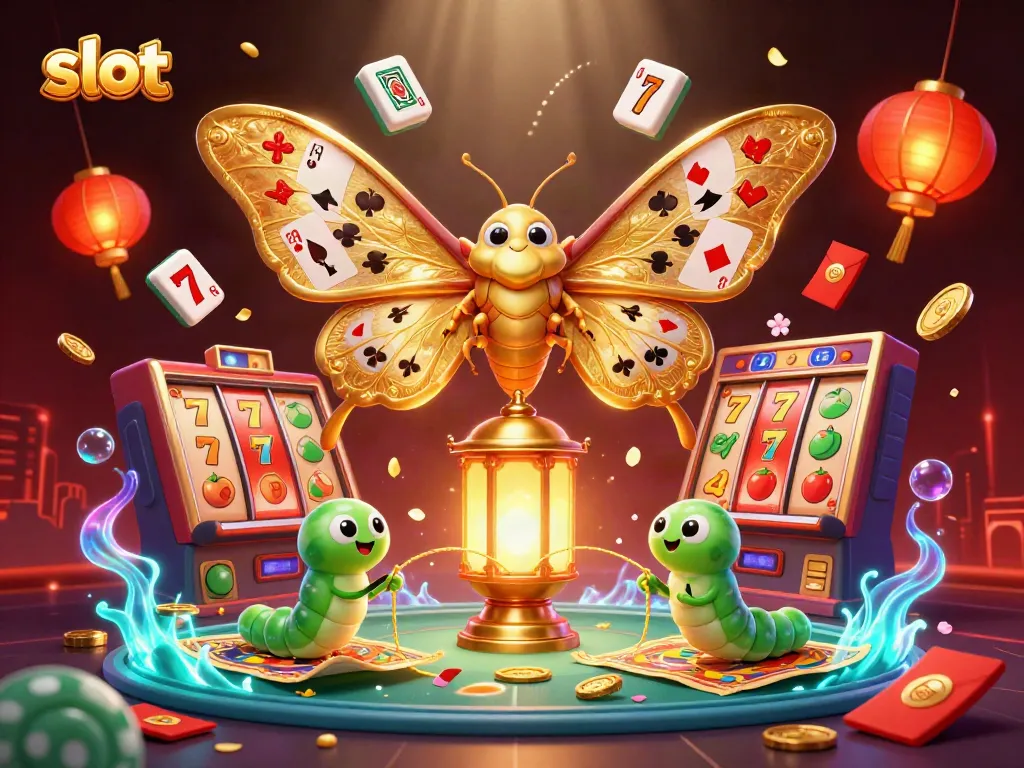 Spin and win with vibrant slot elements in a captivating casino scene.