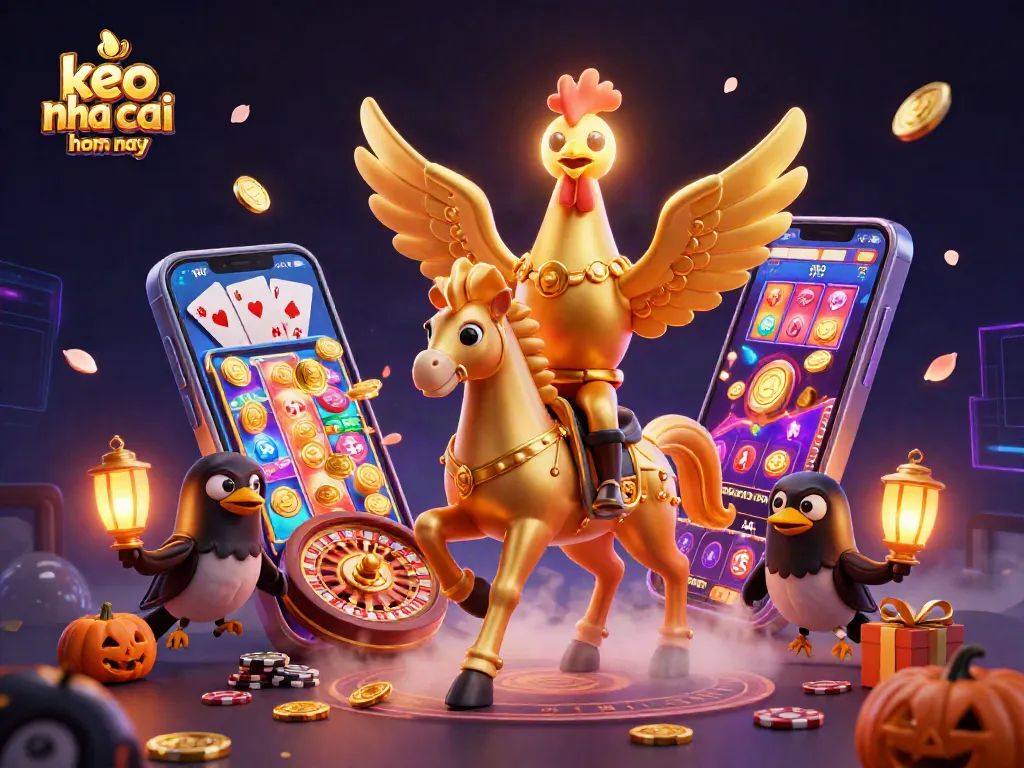 Engage in the thrilling world of keo nha cai hom nay while winning big with golden rooster and spectral horse.