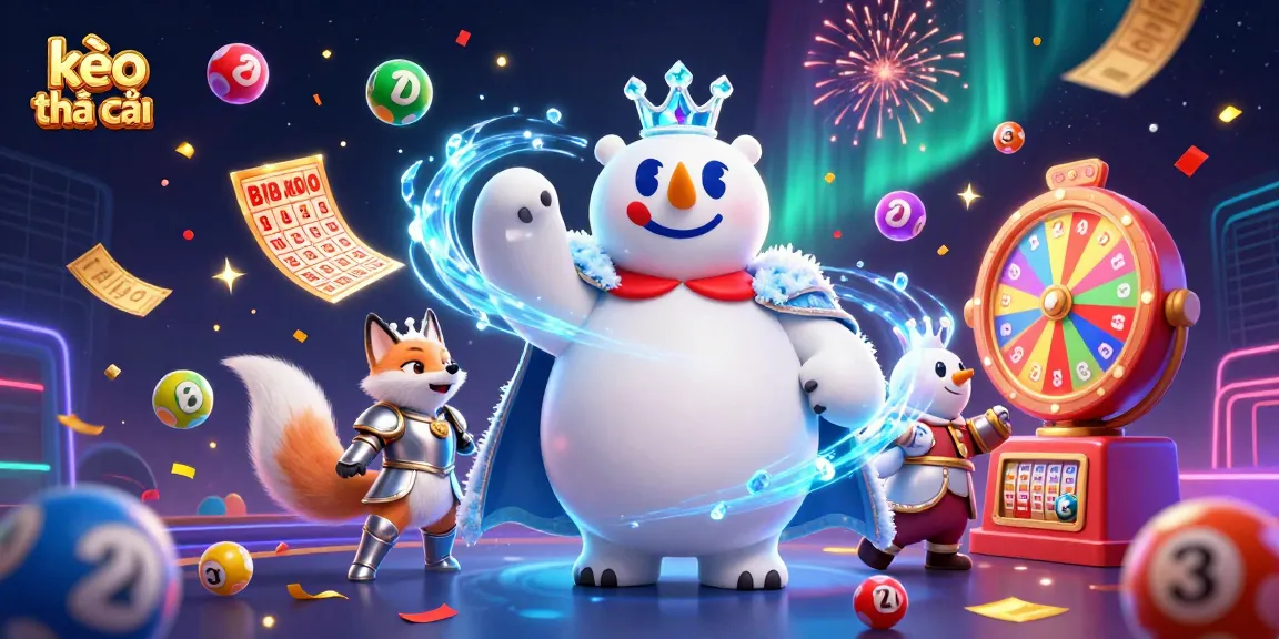 Engage in thrilling lottery excitement with kèo nhà cái, featuring vibrant balls and dynamic game elements.