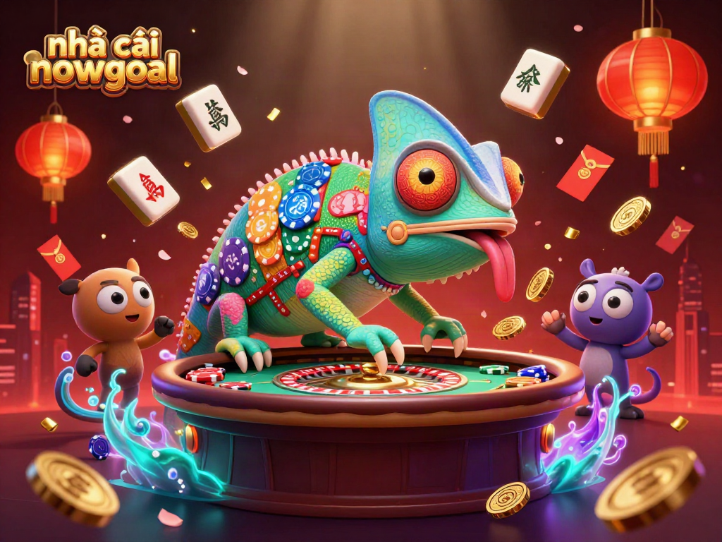 Capture thrilling moments at nhà cái nowgoal with lively casino elements and a vibrant atmosphere.