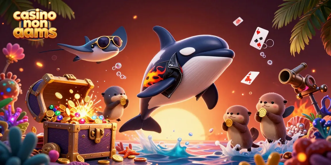Giocare nel miglior casino non AAMS, circondati da divertenti creature marine e tesori sommersi.