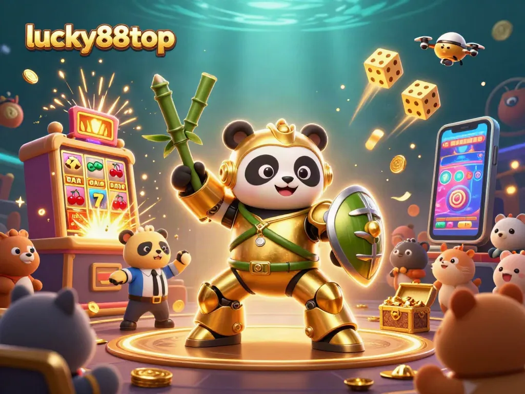Experience exhilarating fun with lucky88top's vibrant casino adventures in captivating 3D.