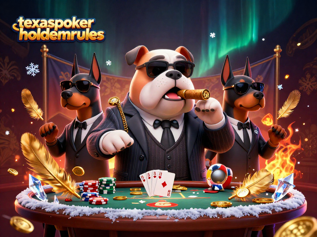 Experience high-stakes poker gameplay with texaspokerholdemrules in an exciting 3D illustration.