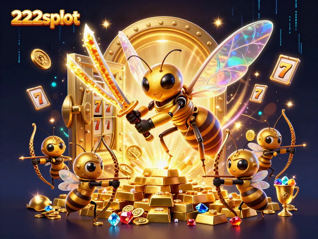 Permainan slot bersama 222slot menampilkan hornet raksasa dan pemanah, menghadirkan pengalaman mengasyikkan.