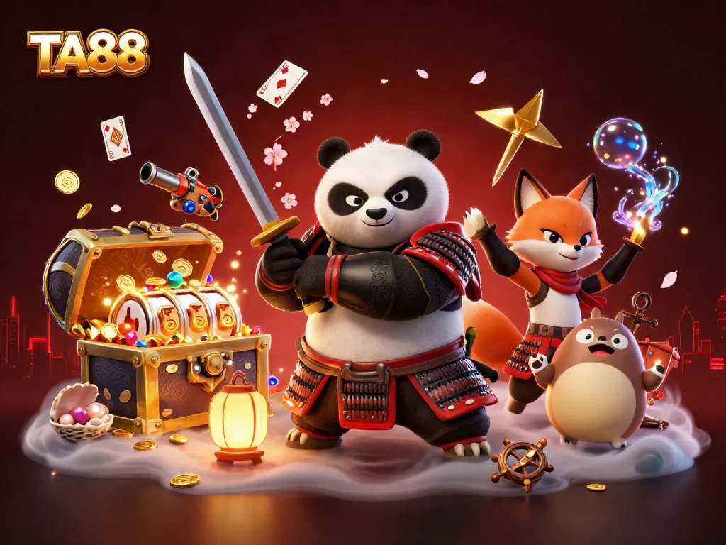 Engage with TA88 by experiencing thrilling online gaming adventures featuring vibrant 3D characters.