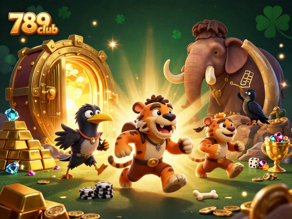Người chơi của 789club tham gia vào không gian casino sống động với ngọc quý và lấp lánh.