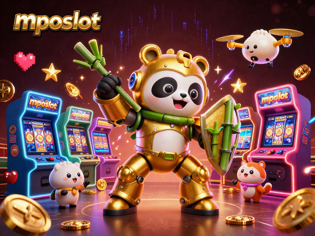 mposlot menghadirkan pengalaman menarik di kasino dengan panda emas dan robot bertarung yang penuh aksi