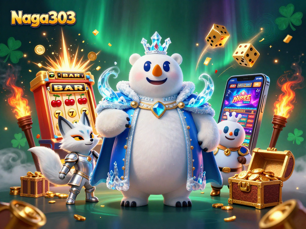 Naga303 menghadirkan keseruan bermain slot online dengan jackpot mengagumkan dalam ilustrasi animasi 3D yang memukau.