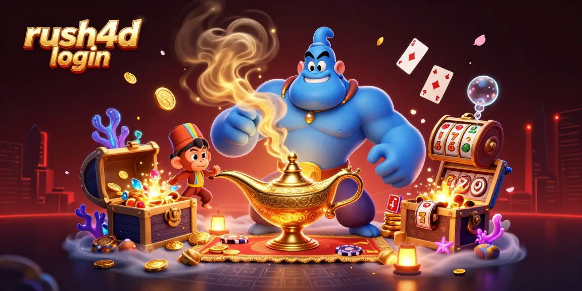 Menangkan permainan di rush4d login dengan kasino penuh warna dan karakter ikonik.