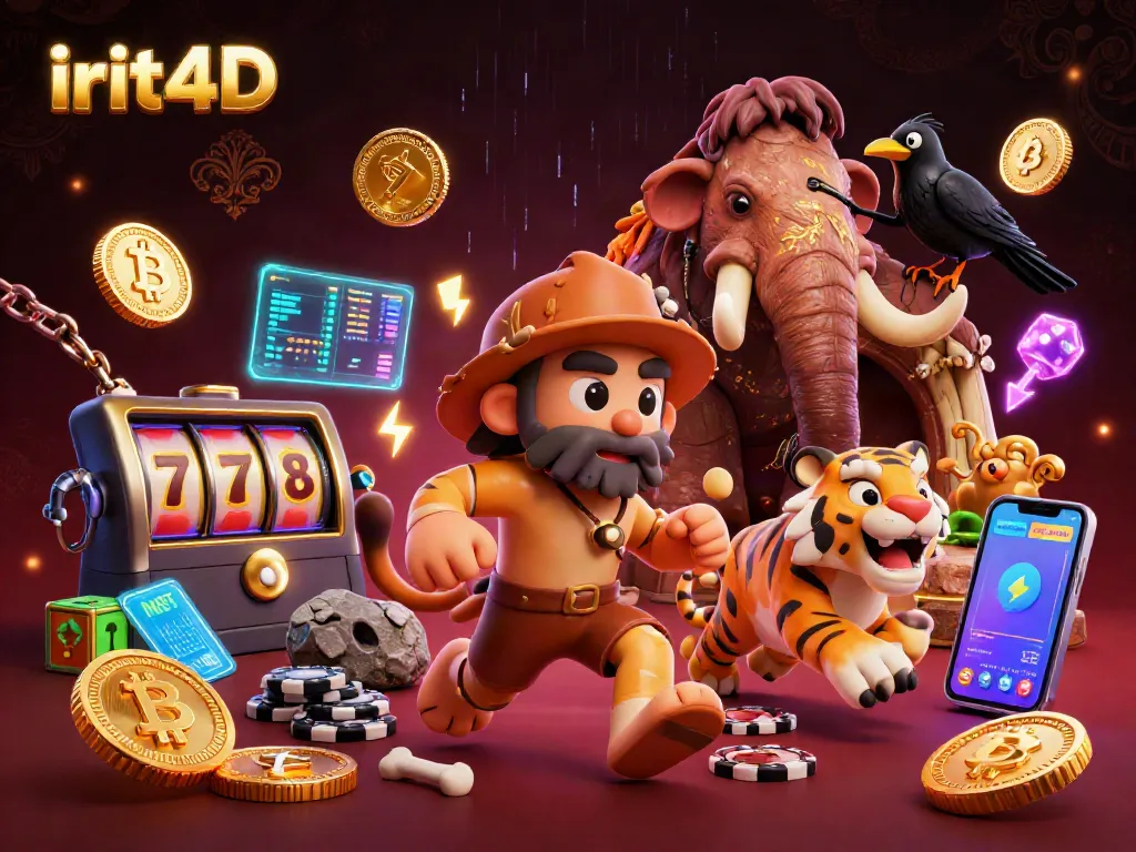 Join the excitement at irit4D, where unique casino gaming comes to life in a vibrant, dynamic 3D scene.