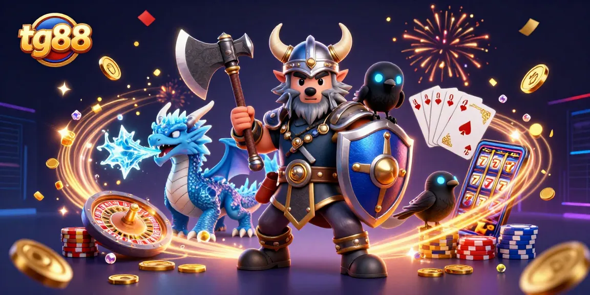 Engage in thrilling gameplay at tg88 with vibrant characters and casino action.