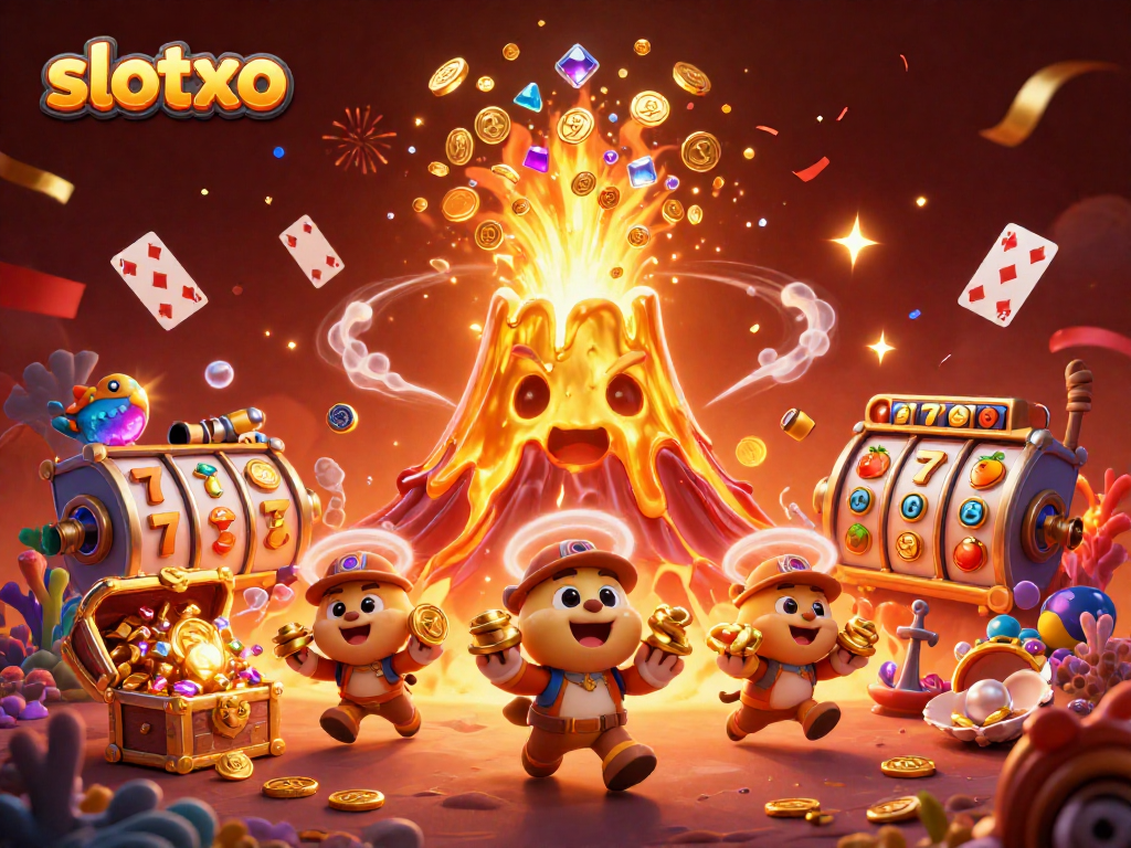 เล่นสล็อต slotxo รับรางวัลใหญ่จากภูเขาทองคำที่ระเบิดเงินและอัญมณี