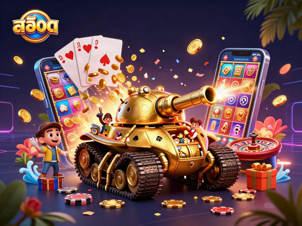 Spin vibrant สล็อต reels while enjoying a high-energy casino atmosphere.