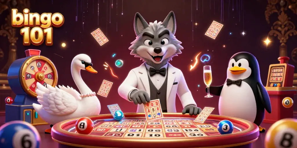 Experience the thrill of bingo 101 with dynamic characters and vibrant game elements