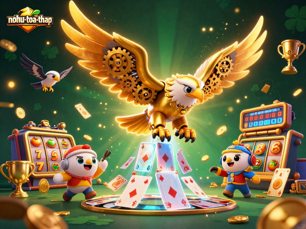 Engage with nohu-toa-thap in an electrifying 3D golden eagle casino adventure.