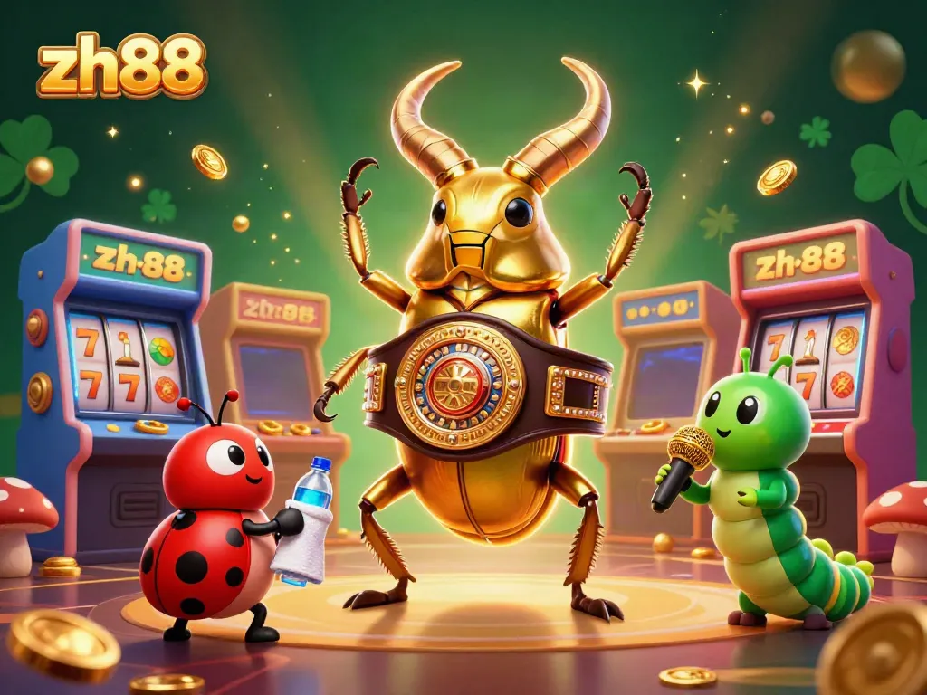 Experience thrilling gaming with the zh88 app, featuring colorful characters and casino excitement.