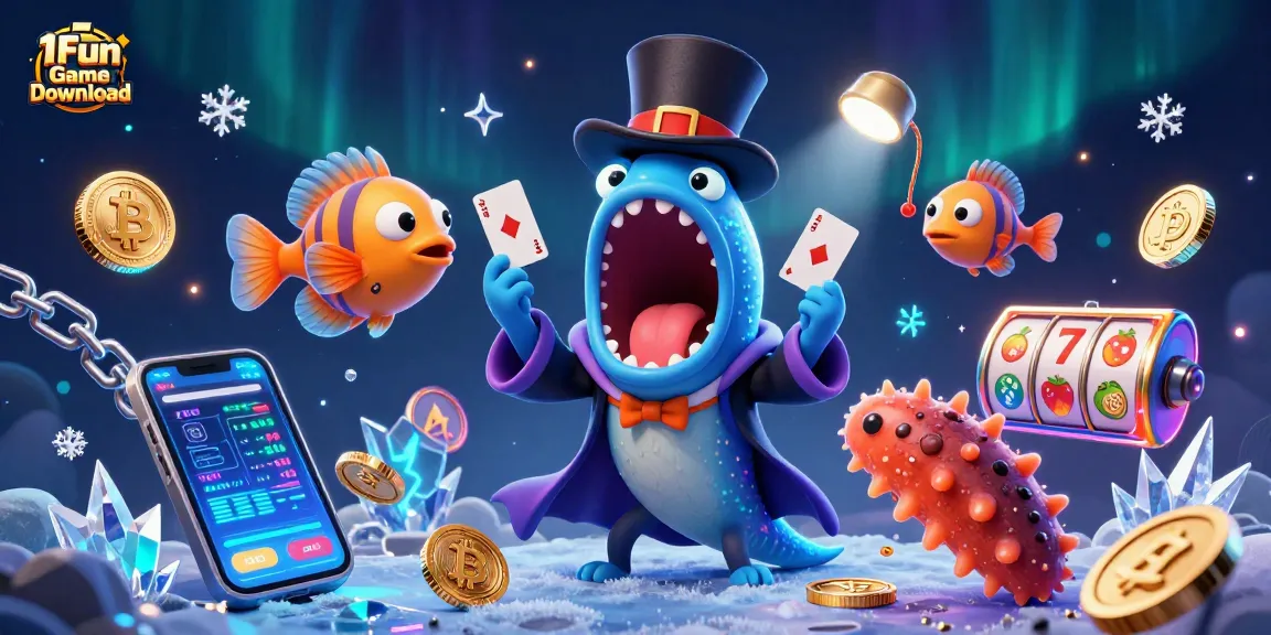 Experience the thrilling 1Fun Game Download with card tricks in an underwater casino fantasy.