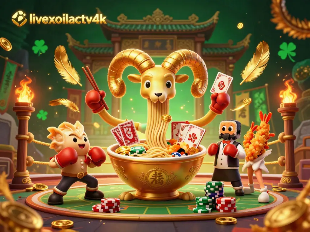 Experience the thrill of livexoilactv4k with vibrant characters and casino excitement.