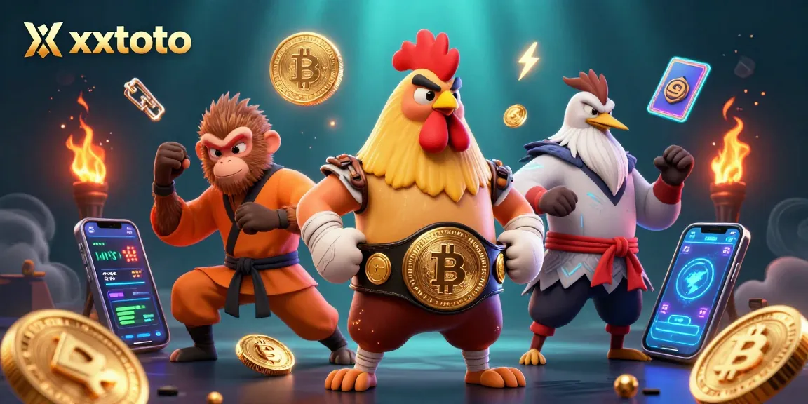 xxtoto menampilkan ayam Muay Thai, monyet seni bela diri, dan master bangau dalam kasino yang glamor.