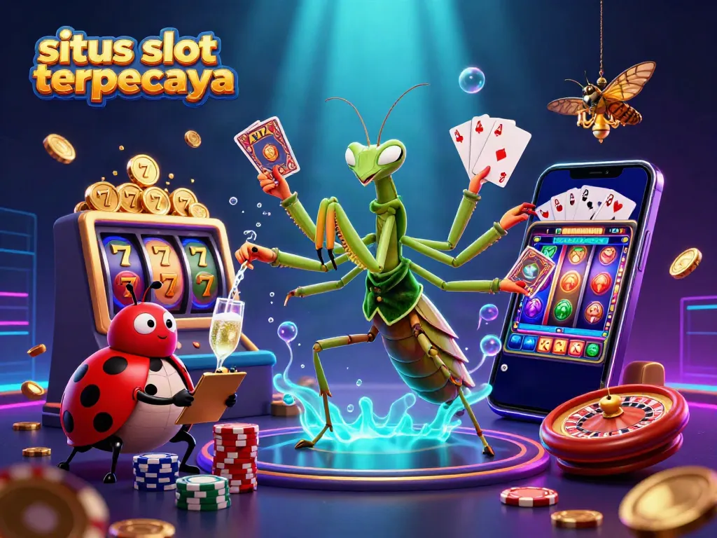 Experience the excitement of situs slot gacor terpercaya with vibrant characters and engaging slot game elements.