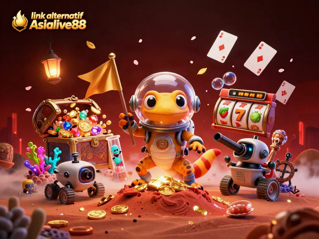 Experience winning with link alternatif Asialive88 in a vibrant, cartoon casino adventure.