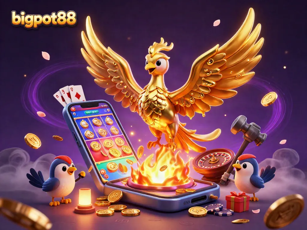 bigpot88 memikat pemain dengan permainan slot berwarna-warni dan banyak koin emas yang mengalir.