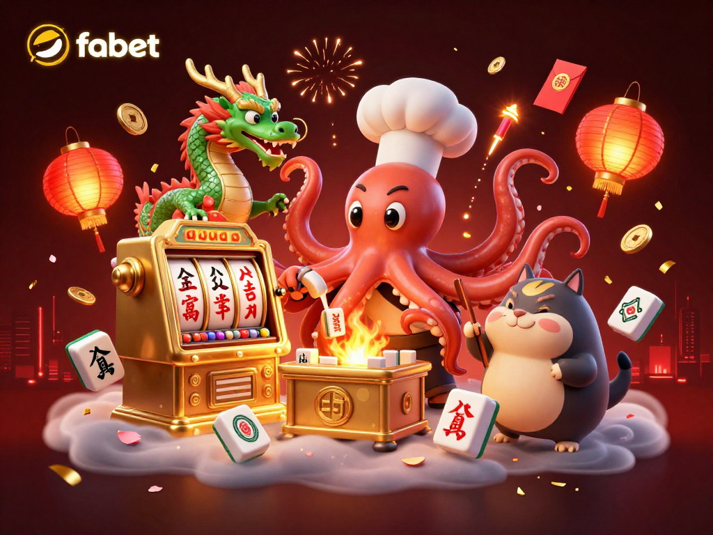Experience big wins and casino excitement at fabet with dynamic slot action and vibrant characters.