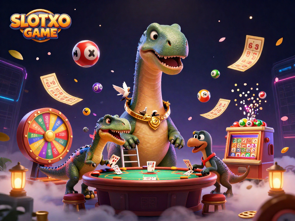 เล่นสล็อต SLOTXO GAME โดยมองเห็นคาสิโนจากมุมสูงกับกิจกรรมมากมาย