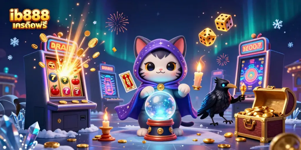 เล่นเกมสล็อต ib888 เครดิตฟรี กับเทพเจ้าแห่งโชคลาภในบรรยากาศที่เต็มไปด้วยความลึกลับ