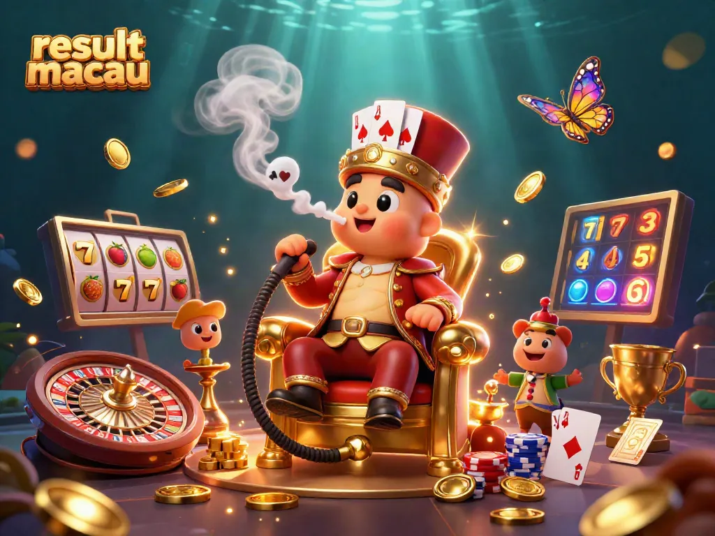 Experience exciting gaming with result macau showcased in a vibrant, action-packed scene!