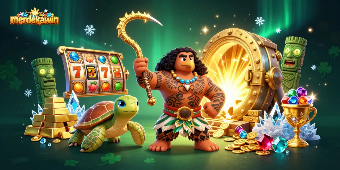 Gali kemenangan besar dengan merdekawin saat bermain slot dan jackpot penuh gemerlap.