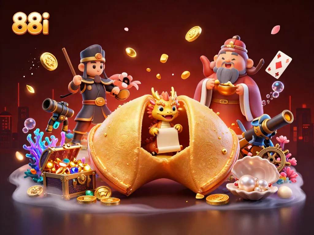 Experience the magic of 88i with a vibrant casino scene featuring mystical elements.