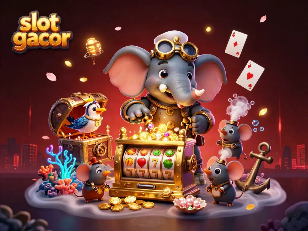 Menangkan slot gacor dengan keberuntungan dari mesin slot fantastis dan simbol berkilauan.