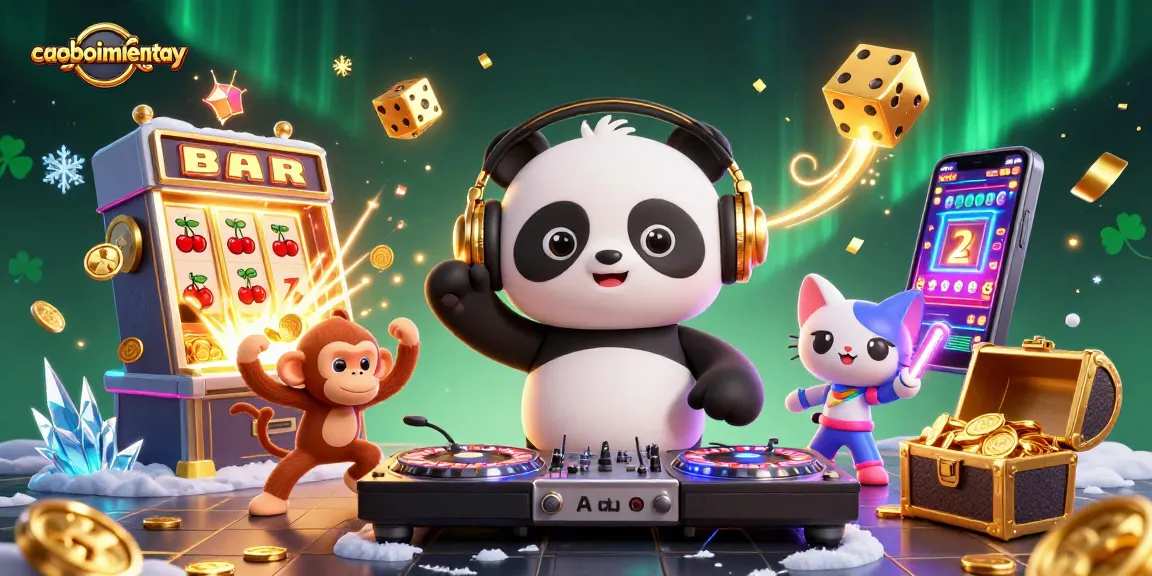Engage in thrilling adventures with caoboimientay, enjoying dynamic 3D characters amidst casino excitement.