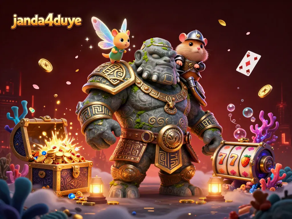 Permainan seru di janda4duye dengan karakter dan elemen game yang menarik