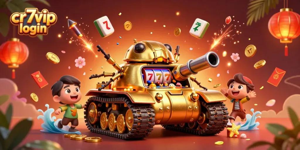 Gambarlah pengalaman mengasyikkan di cr7vip login dengan mesin slot dan meriah dari kasino mini di tank.