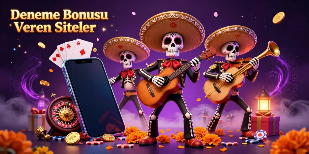 Join the vibrant mariachi band at Deneme Bonusu Veren Siteler while enjoying exciting casino games.