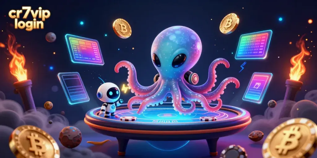 Masuk ke cr7vip login dengan permainan poker intergalaksi yang menarik dan grafik yang memukau.