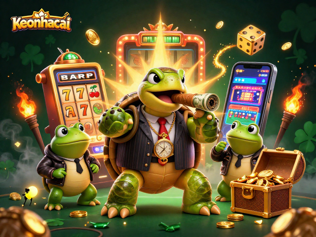 Engage with keonhacai by discovering a vibrant casino scene filled with excitement and rich details.