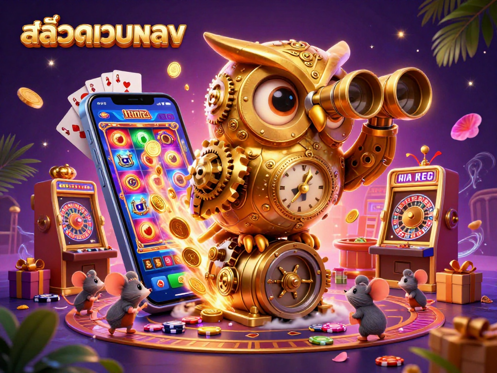 Experience thrilling moments in สล็อตเว็บตรง with vibrant gaming elements showcasing a unique casino atmosphere.