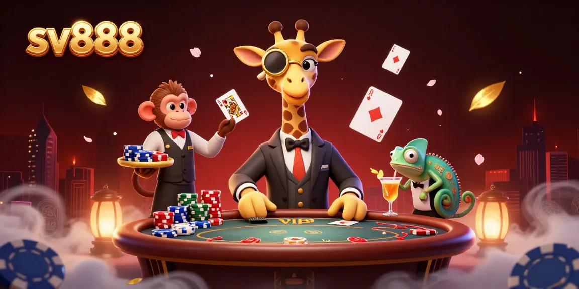 Experience thrilling wins at sv888 with high-roller giraffe and vibrant poker scene!