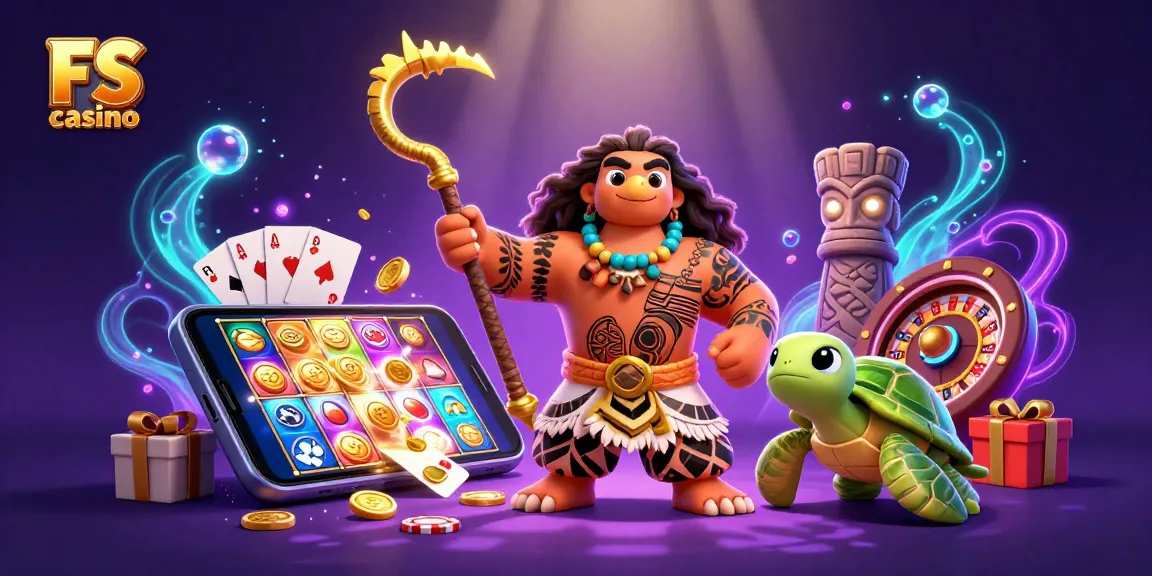 Experience thrilling gameplay at FS casino with vibrant characters and dynamic gaming elements.