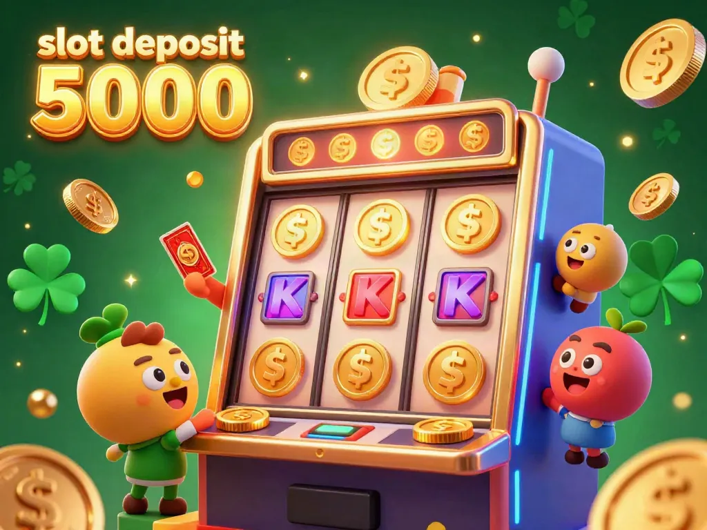 Spin to win with exciting slot deposit 5000 showcasing vibrant characters and jackpot symbols.
