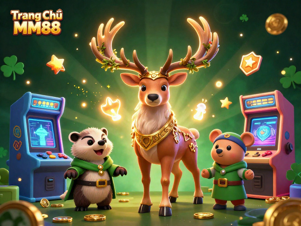 Engage with Trang Chủ MM88's immersive gaming experience featuring mystical elements and vibrant casino art.