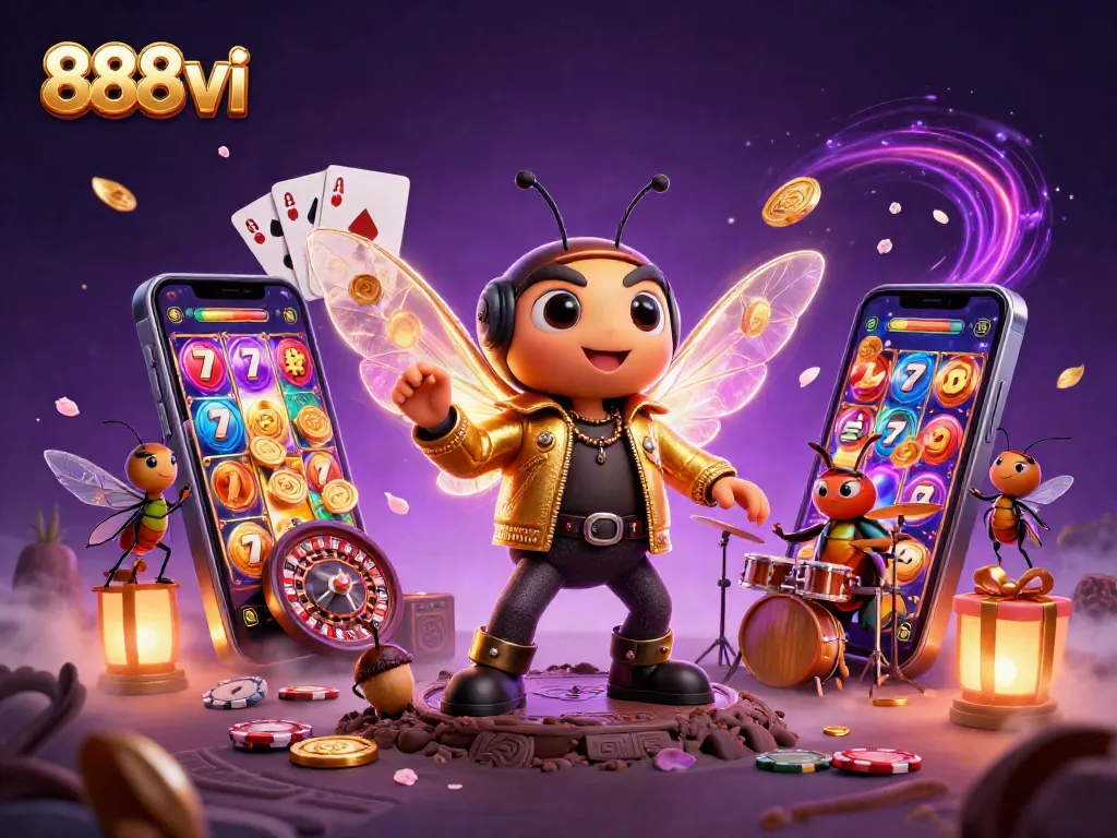 Experience thrilling action with 888vi's engaging slot games featuring vibrant characters and dynamic elements.